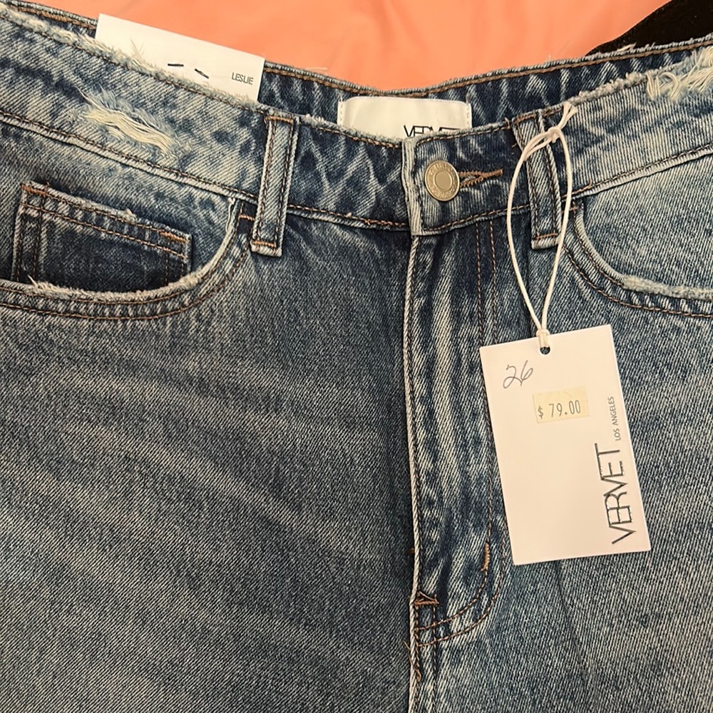 Vervet wide leg jeans